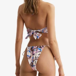 Reiss Jamila Print-embellished High-rise Bikini Bottoms -Outlet Pique Style Store R04087105 MULTI ALT03