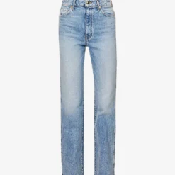 Danielle Straight-leg High-rise Stretch-denim Jeans