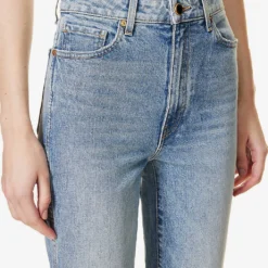 Abigail Faded-wash Straight Mid-rise Stretch-denim Jeans -Outlet Pique Style Store R04089910 BRYCESTRETCH ALT04