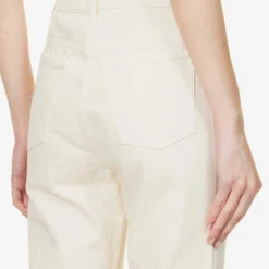 Abigail Straight-leg Mid-rise Denim Jeans 11 Abigail Straight-leg Mid-rise Denim Jeans -Outlet Pique Style Store R04089914 IVORYRIGID ALT05