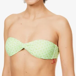 Melissa Odabash Canary Geometric-print Bikini Top -Outlet Pique Style Store R04090050 LINKSLIME ALT04