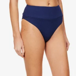 Melissa Odabash Hamptons High-rise Bikini Bottoms 7 Melissa Odabash Hamptons High-rise Bikini Bottoms -Outlet Pique Style Store R04090056 NAVYRIDGES ALT02