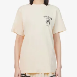 Athletics Graphic-print Cotton T-shirt 7 Athletics Graphic-print Cotton T-shirt -Outlet Pique Style Store R04090237 CREAMBLACK ALT02