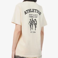 Athletics Graphic-print Cotton T-shirt 8 Athletics Graphic-print Cotton T-shirt -Outlet Pique Style Store R04090237 CREAMBLACK ALT03