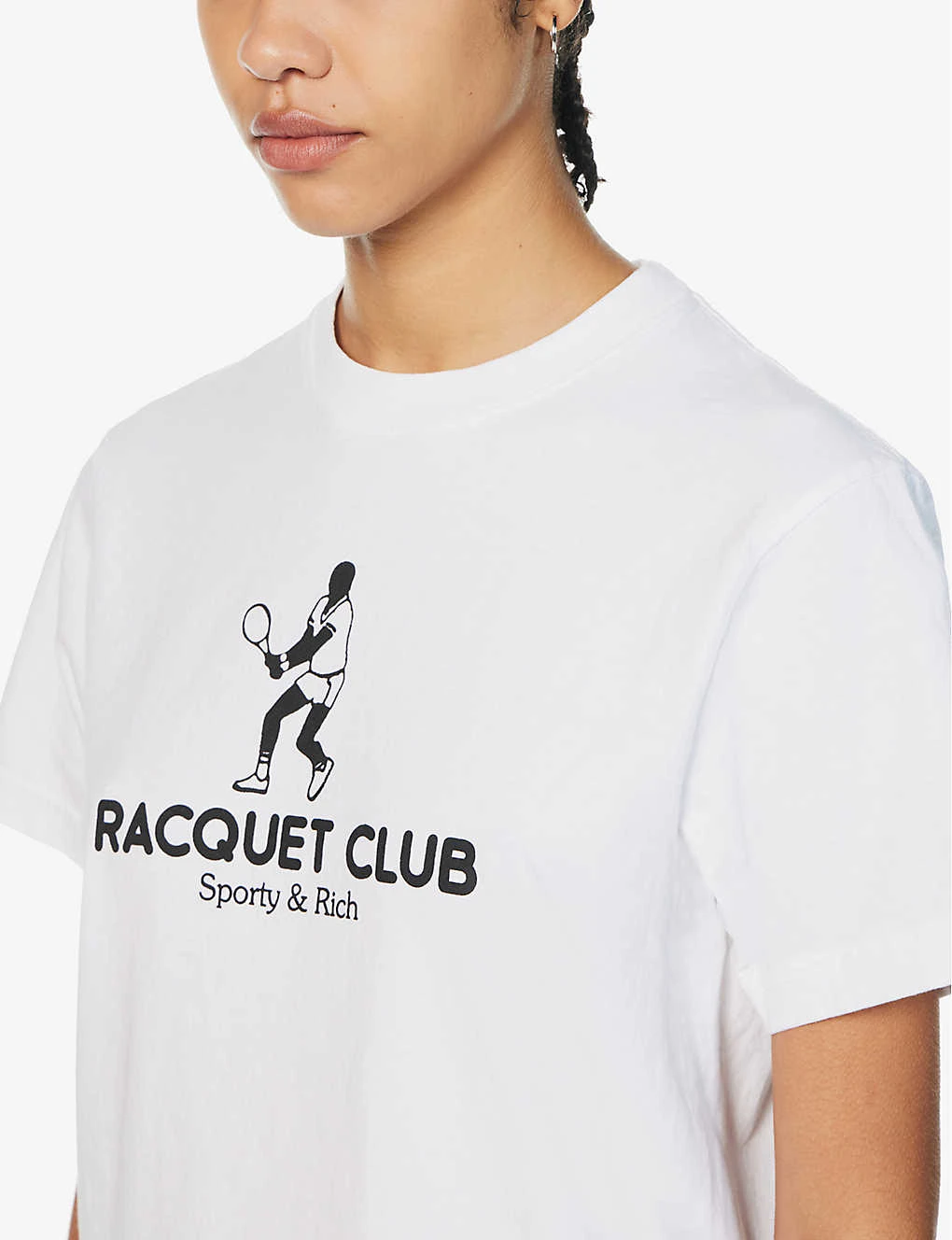 Raquet Graphic-print Cotton-jersey T-shirt 5 Raquet Graphic-print Cotton-jersey T-shirt - Image 5