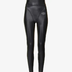 ALEXANDER WANG Panelled Slim-fit Stretch-woven Leggings