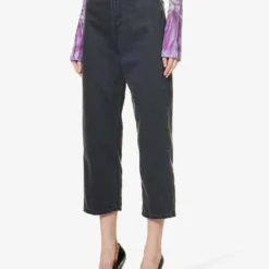 Acne Studios 1993 Faded-wash Straight Mid-rise Jeans -Outlet Pique Style Store R04090400 DARKGREY ALT02