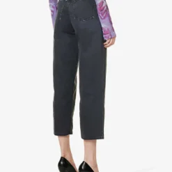 Acne Studios 1993 Faded-wash Straight Mid-rise Jeans -Outlet Pique Style Store R04090400 DARKGREY ALT03