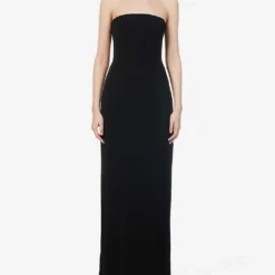 Jace Strapless Stretch-woven Maxi Dress -Outlet Pique Style Store R04090741 BLACK ALT02