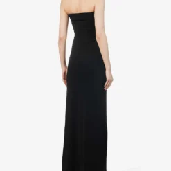 Jace Strapless Stretch-woven Maxi Dress -Outlet Pique Style Store R04090741 BLACK ALT03