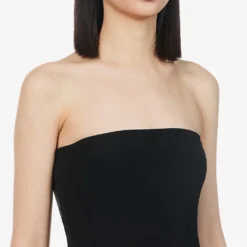 Jace Strapless Stretch-woven Maxi Dress -Outlet Pique Style Store R04090741 BLACK ALT04