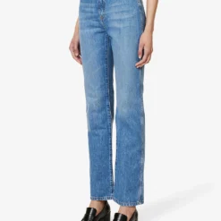 Joseph Fulham Straight-leg Mid-rise Jeans -Outlet Pique Style Store R04095452 INDIGOWASH ALT02