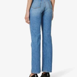 Joseph Fulham Straight-leg Mid-rise Jeans -Outlet Pique Style Store R04095452 INDIGOWASH ALT03