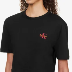 Calvin Klein This Is Love Logo-embroidered Cotton-jersey Set -Outlet Pique Style Store R04097685 BLACK ALT05