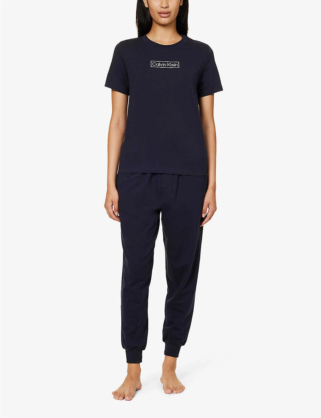 Calvin Klein Reimagined Heritage Logo-print Stretch-cotton T-shirt 2 Calvin Klein Reimagined Heritage Logo-print Stretch-cotton T-shirt - Image 2