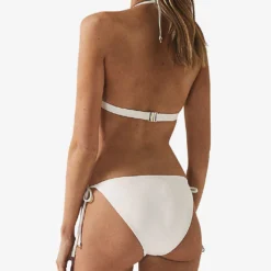 Reiss Ripley Side-tie Low-rise Bikini Bottoms 8 Reiss Ripley Side-tie Low-rise Bikini Bottoms -Outlet Pique Style Store R04098768 WHITE ALT03