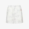 Yoshitomo Nara X Stella McCartney Graphic-print Cotton-poplin Shorts