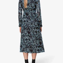 Whistles Button-fastened Tiger-print Woven Midi Dress 8 Whistles Button-fastened Tiger-print Woven Midi Dress -Outlet Pique Style Store R04099670 MULTICOLOURED ALT03