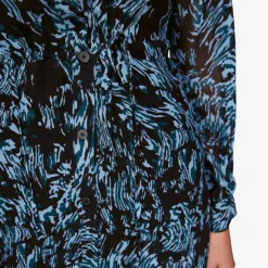 Whistles Button-fastened Tiger-print Woven Midi Dress 9 Whistles Button-fastened Tiger-print Woven Midi Dress -Outlet Pique Style Store R04099670 MULTICOLOURED ALT04