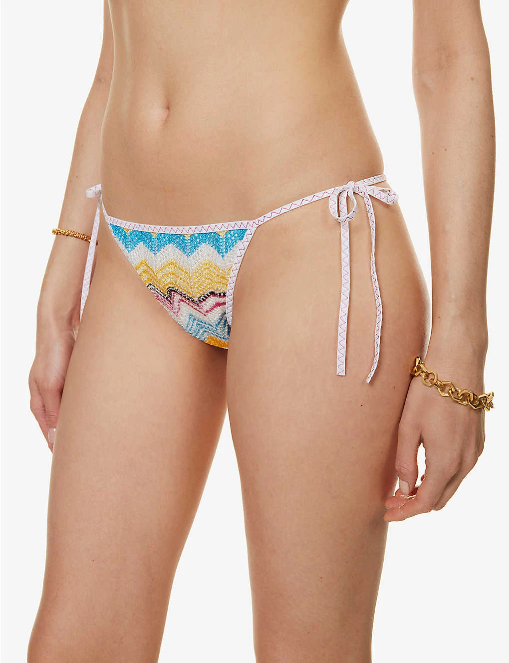 Missoni Abstract-patterned Triangle Rayon Bikini 6 Missoni Abstract-patterned Triangle Rayon Bikini - Image 6