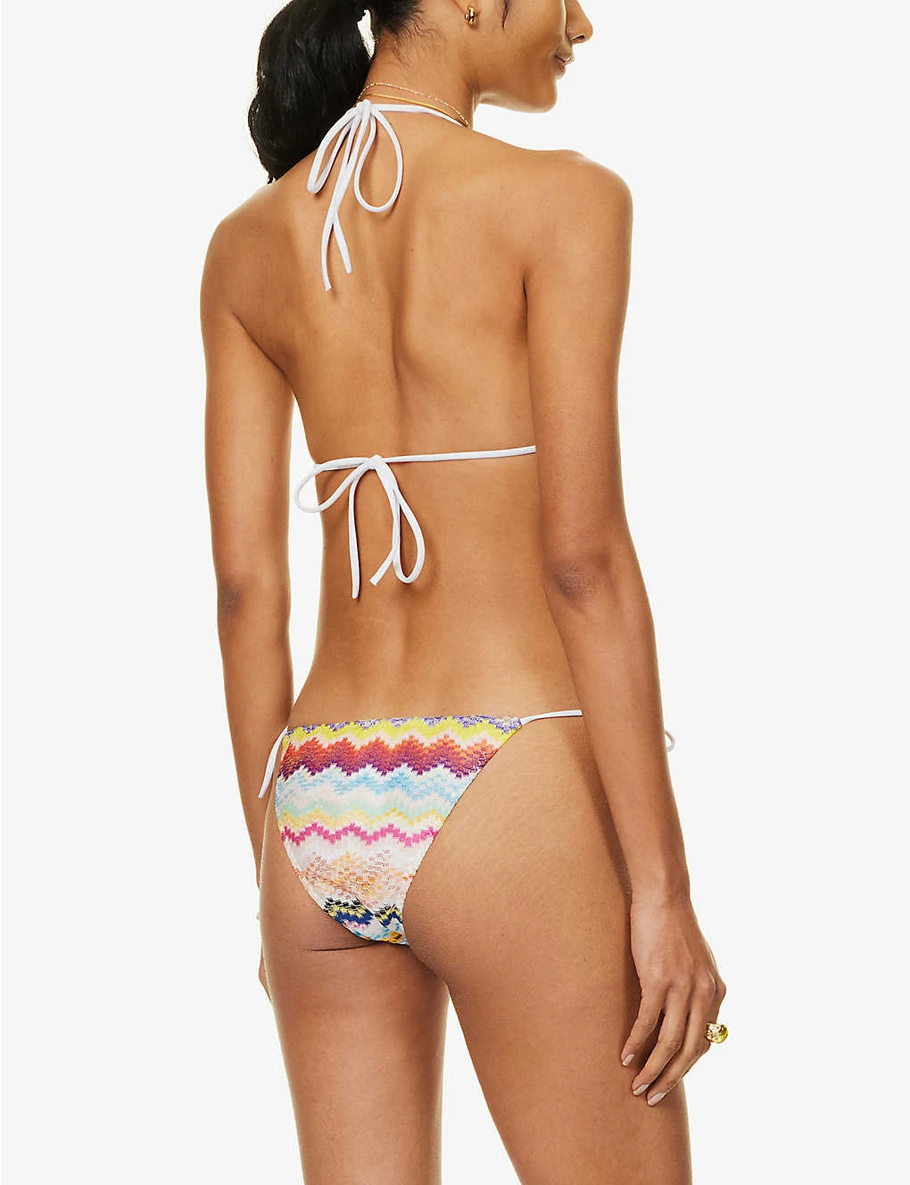 Missoni Zigzag-pattern Triangle Knitted Bikini Set 4 Missoni Zigzag-pattern Triangle Knitted Bikini Set - Image 4