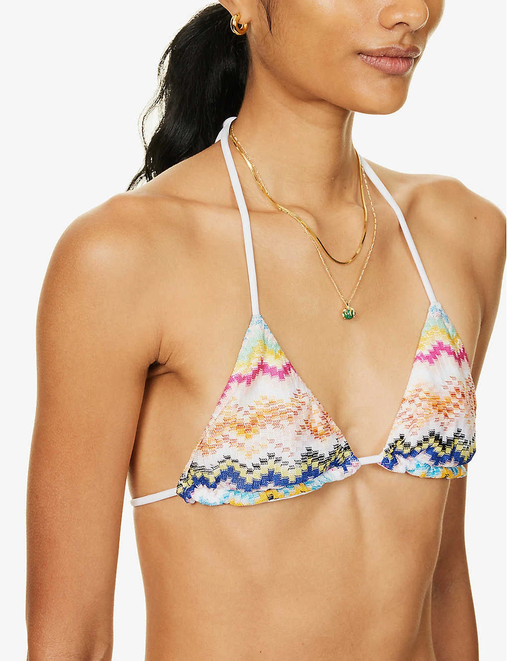 Missoni Zigzag-pattern Triangle Knitted Bikini Set 5 Missoni Zigzag-pattern Triangle Knitted Bikini Set - Image 5