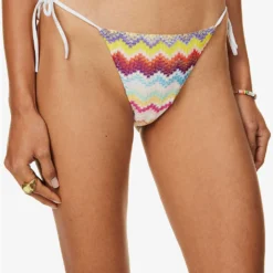 Missoni Zigzag-pattern Triangle Knitted Bikini Set 11 Missoni Zigzag-pattern Triangle Knitted Bikini Set -Outlet Pique Style Store R04100175 KRG009TVARMULTICOLOR ALT05