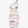Missoni Spacedyed One-shoulder Stretch-woven Cover-up
