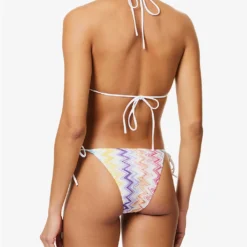 Missoni Spacedyed Chevron-knit Bikini -Outlet Pique Style Store R04100186 KRG009ORESORTMULTICOL ALT03