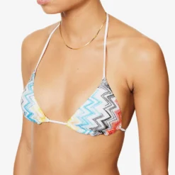 Missoni Spacedyed Chevron-knit Bikini -Outlet Pique Style Store R04100186 KRG009ORESORTMULTICOL ALT04