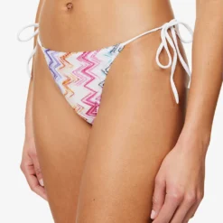 Missoni Spacedyed Chevron-knit Bikini -Outlet Pique Style Store R04100186 KRG009ORESORTMULTICOL ALT05