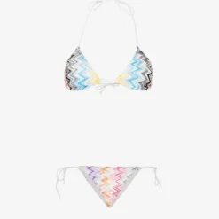 Missoni Spacedyed Chevron-knit Bikini