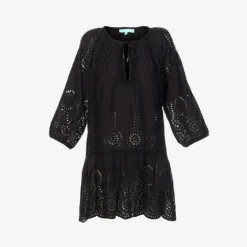 Melissa Odabash Ashley Scalloped-hem Cotton Cover-up