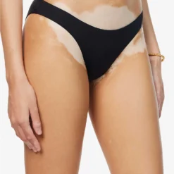 Melissa Odabash Barcelona High-leg Mid-rise Bikini Bottoms -Outlet Pique Style Store R04100764 BLACK ALT04