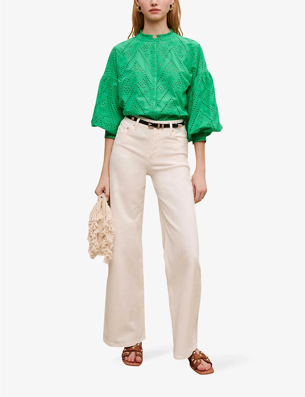 Maje Wide-leg High-rise Jeans 2 Maje Wide-leg High-rise Jeans - Image 2