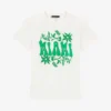 Maje Logo-embroidered Stretch-cotton T-shirt