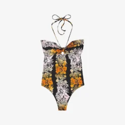 Sandro Pacifique Floral-print Swimsuit