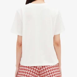 CLAUDIE PIERLOT Patch-pocket Cotton T-shirt 8 CLAUDIE PIERLOT Patch-pocket Cotton T-shirt -Outlet Pique Style Store R04103292 NATURELS ALT03