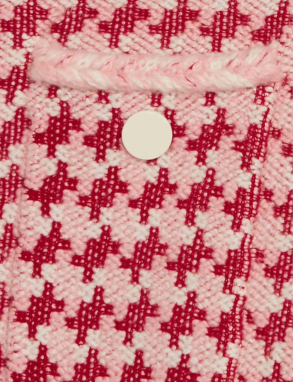 CLAUDIE PIERLOT Houndstooth-print Tweed Knitted Shorts 6 CLAUDIE PIERLOT Houndstooth-print Tweed Knitted Shorts - Image 6