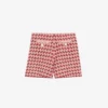 CLAUDIE PIERLOT Houndstooth-print Tweed Knitted Shorts