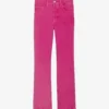 CLAUDIE PIERLOT Palerme Cropped Stretch-denim Jeans