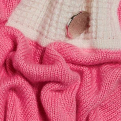 CLAUDIE PIERLOT Sleeveless Decorative-buttoned Knitted Vest 9 CLAUDIE PIERLOT Sleeveless Decorative-buttoned Knitted Vest -Outlet Pique Style Store R04103405 ROSES ALT04