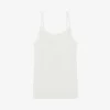 CLAUDIE PIERLOT Murmuri Ruffle-trim Woven Vest Top