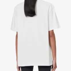 Core Relaxed-fit Cotton-jersey T-shirt -Outlet Pique Style Store R04104630 WHITE ALT03