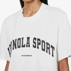 Core Relaxed-fit Cotton-jersey T-shirt -Outlet Pique Style Store R04104630 WHITE ALT04