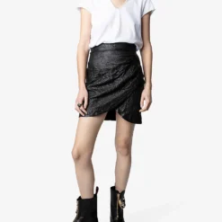 Zadig & Voltaire Story Floral And Skull Cotton T-shirt 6 Zadig & Voltaire Story Floral And Skull Cotton T-shirt -Outlet Pique Style Store R04105492 BLANC ALT01