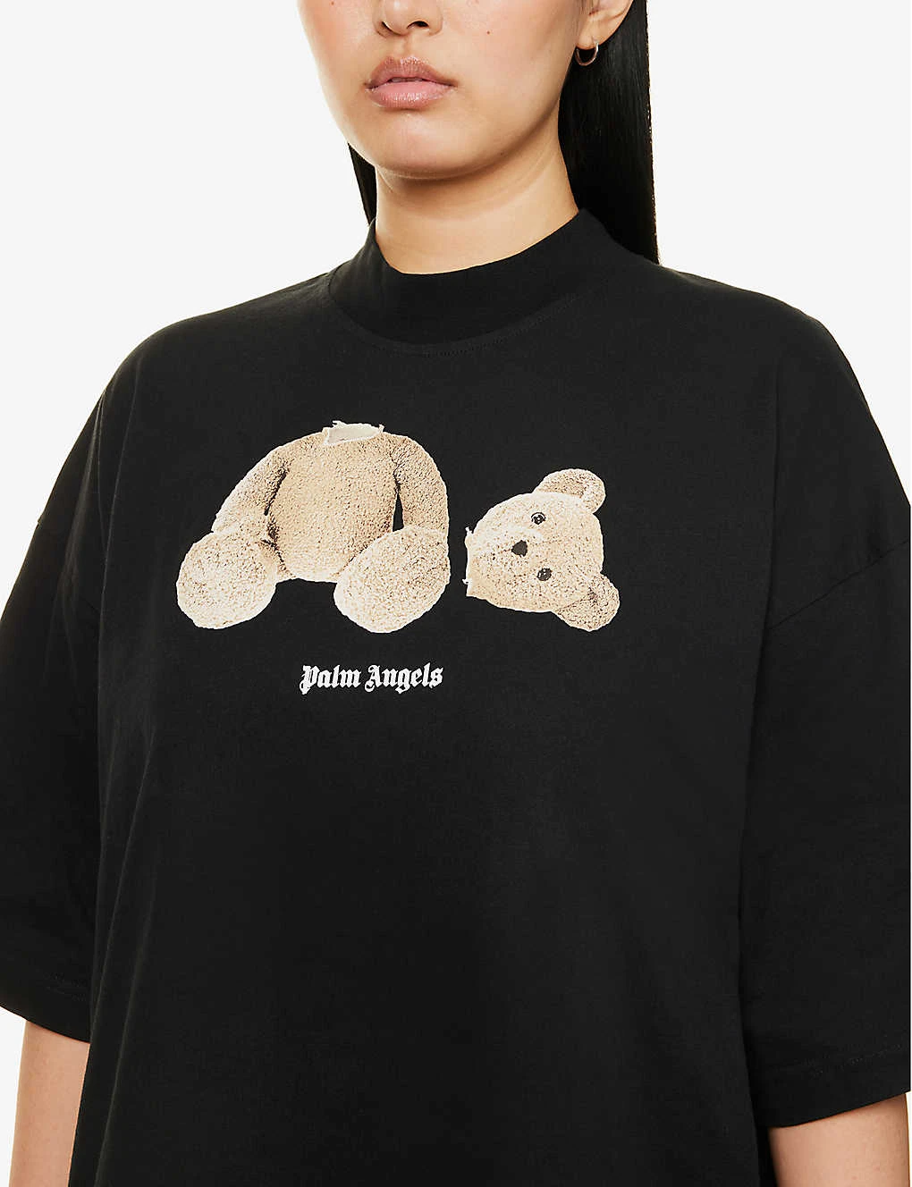 Palm Angels Bear-print Cotton-jersey T-shirt 5 Palm Angels Bear-print Cotton-jersey T-shirt - Image 5