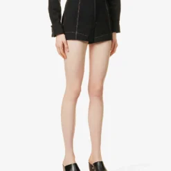 Jacquemus Le Short High-rise Wool Shorts 8 Jacquemus Le Short High-rise Wool Shorts -Outlet Pique Style Store R04107849 BLACK ALT02