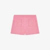 Maje Iapela Patch-pocket Stretch-tweed Shorts