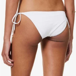 Melissa Odabash Bahamas Clasp-embellished Bikini Bottoms 8 Melissa Odabash Bahamas Clasp-embellished Bikini Bottoms -Outlet Pique Style Store R04111497 WHITE ALT03